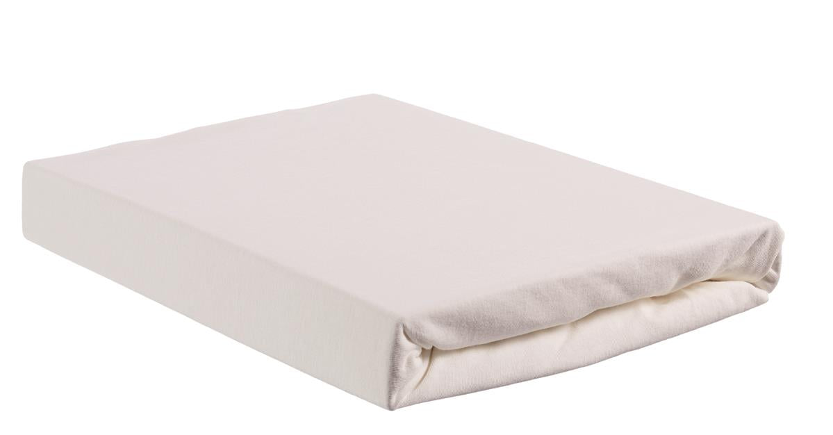 Beddinghouse Fitted Sheet - Jersey - White