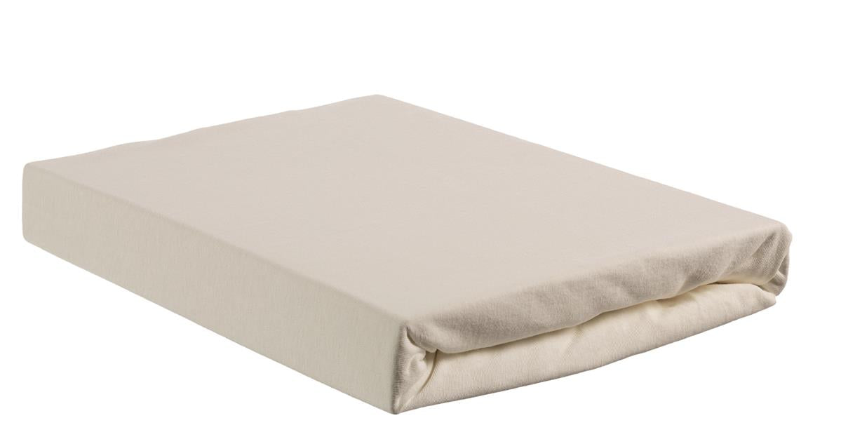 Beddinghouse Topper Hoeslaken - Jersey - Gebroken wit