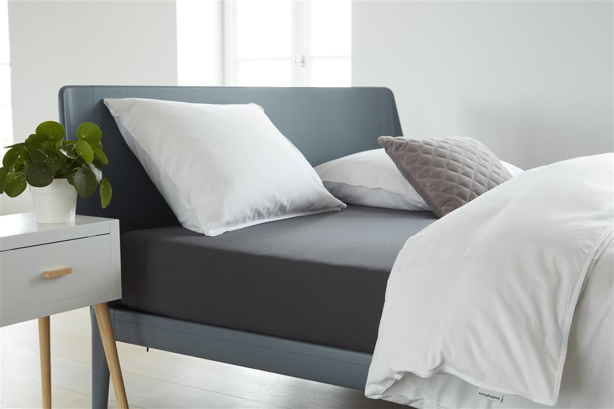 Beddinghouse Topper Hoeslaken - Jersey - Antraciet