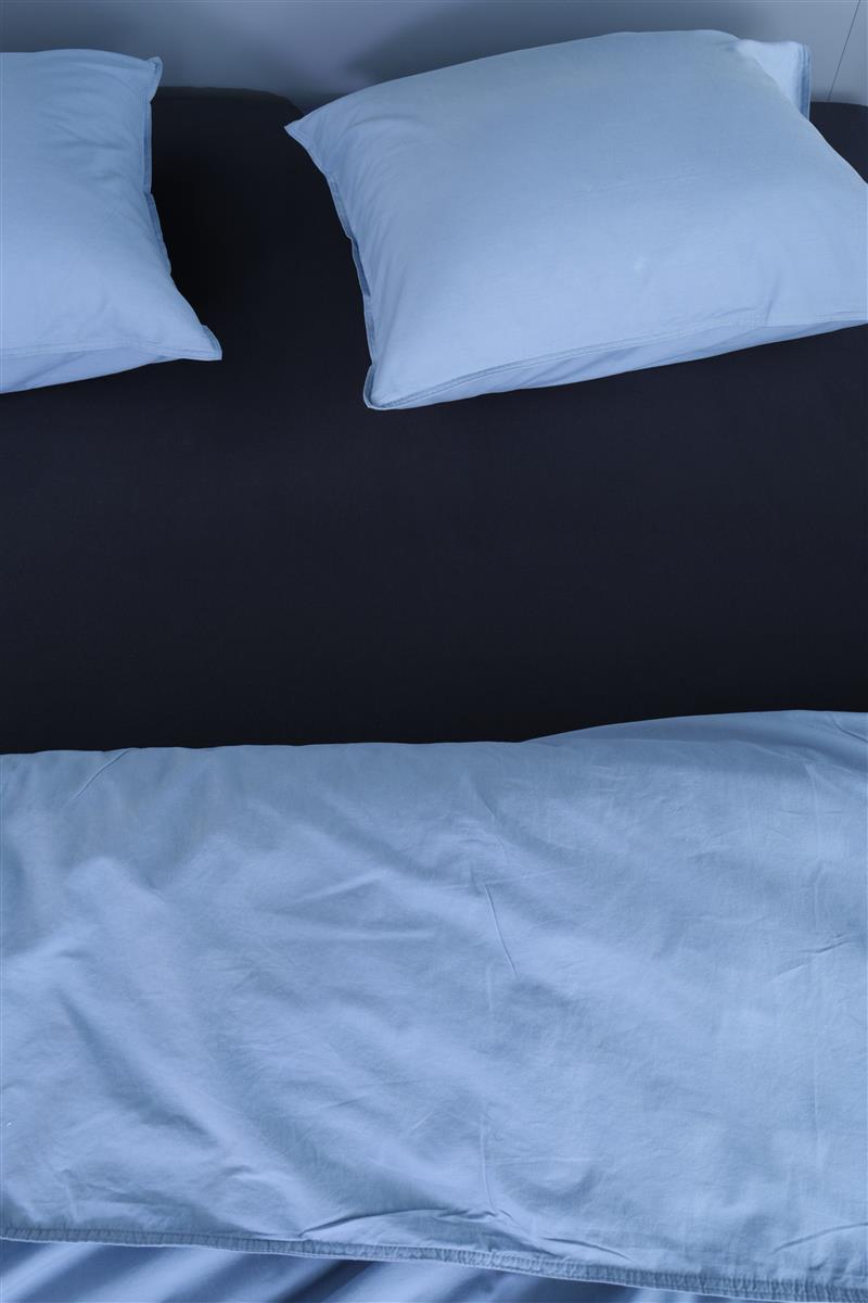 Beddinghouse Topper Fitted Sheet - Jersey - Navy Blue