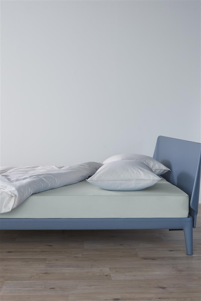 Beddinghouse Topper Fitted Sheet - Jersey - Light blue