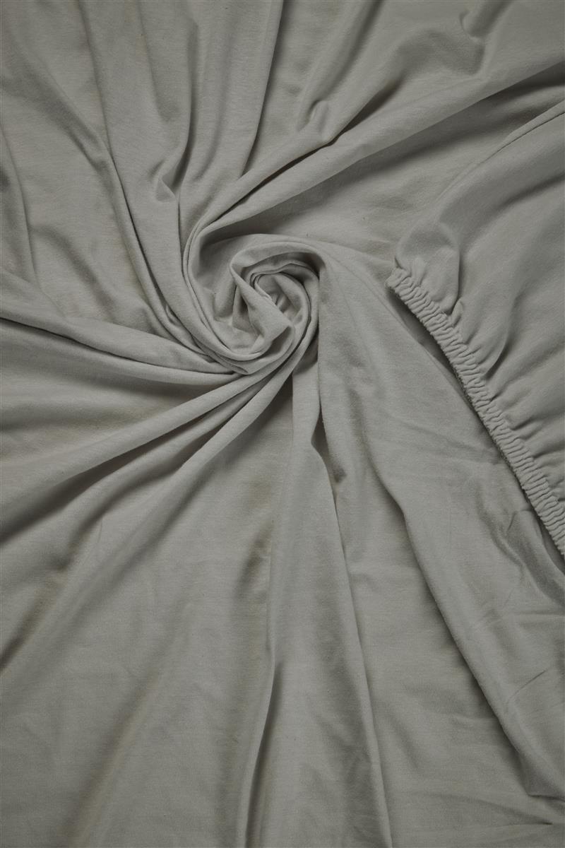Beddinghouse Topper Fitted Sheet - Jersey - Light Grey