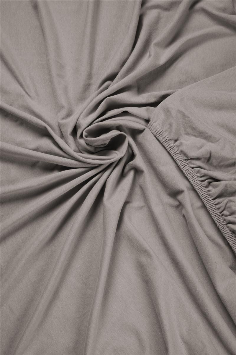 Beddinghouse Fitted Sheet - Jersey - Taupe