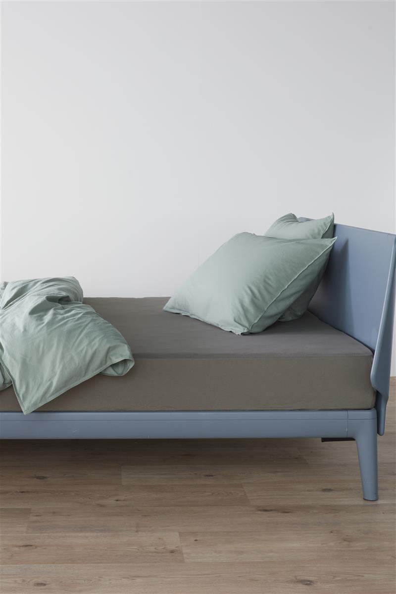 Beddinghouse Topper Fitted Sheet - Jersey - Taupe