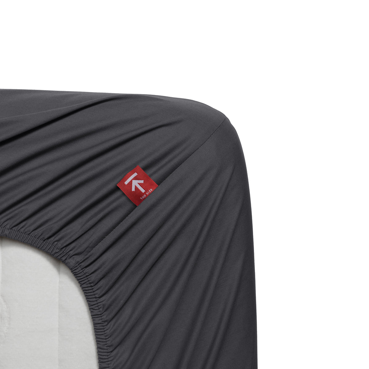 Beddinghouse Topper Hoeslaken - Percale katoen - Antraciet