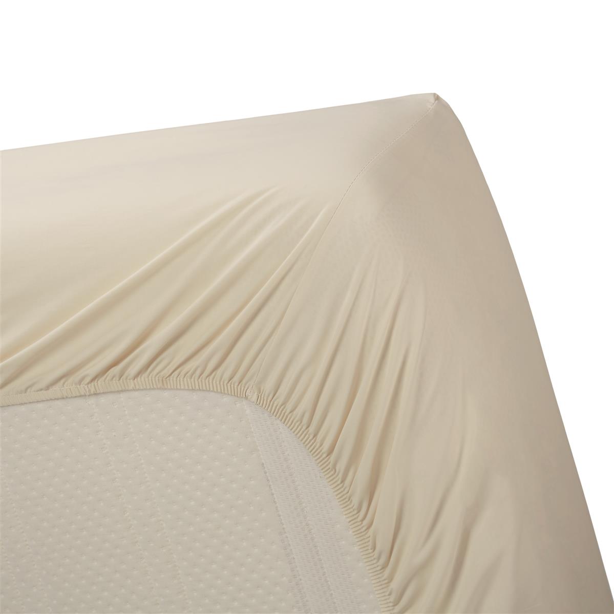 Beddinghouse Hoeslaken - Percale katoen - Naturel