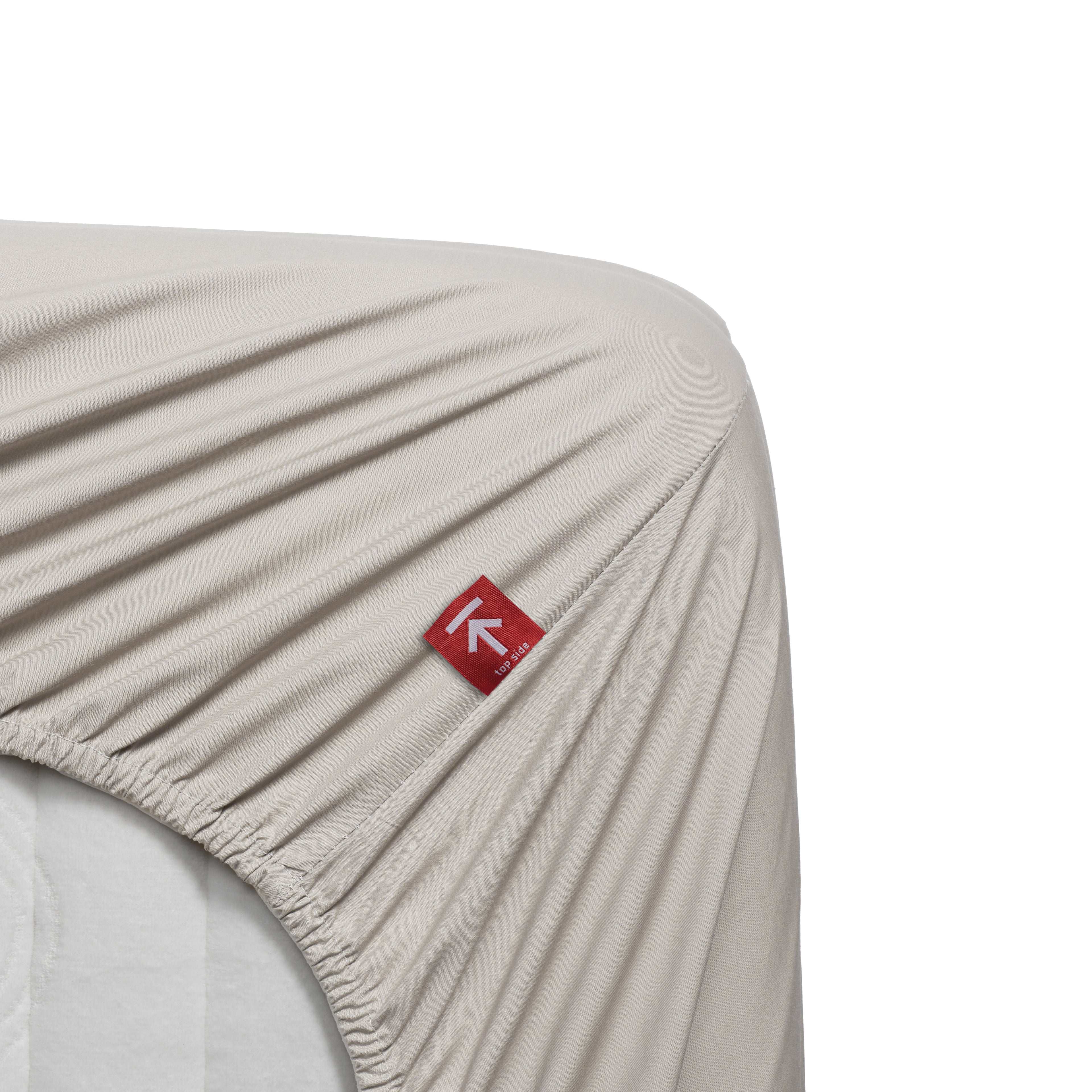 Beddinghouse Hoeslaken - Percale katoen - Naturel