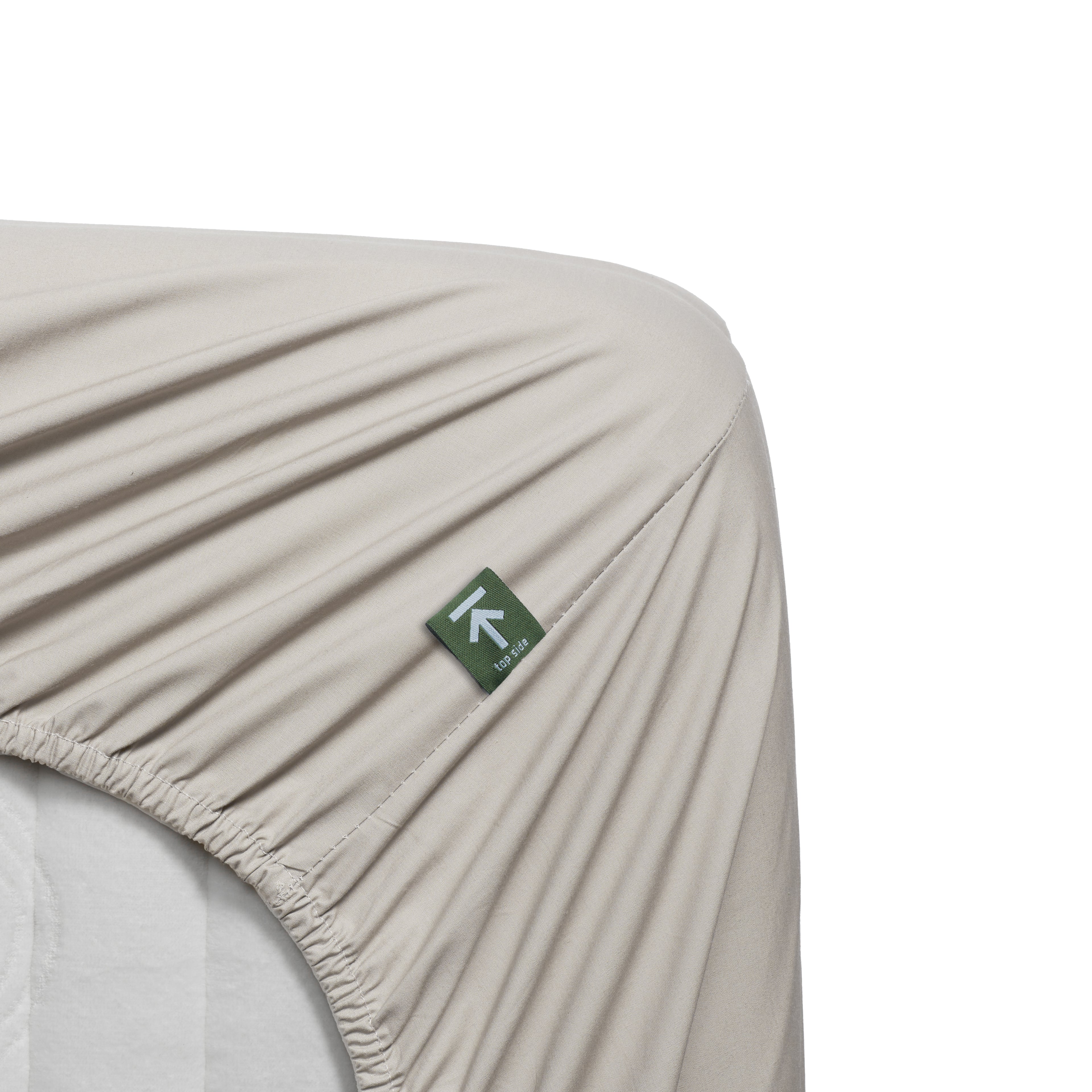 Beddinghouse Hoeslaken - Percale katoen - Naturel