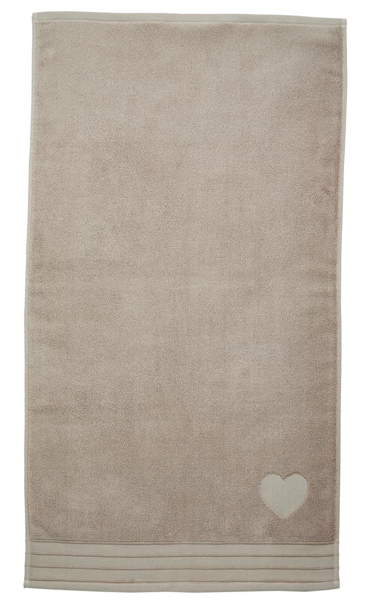 Riviera Maison Heart Badtextiel - Taupe