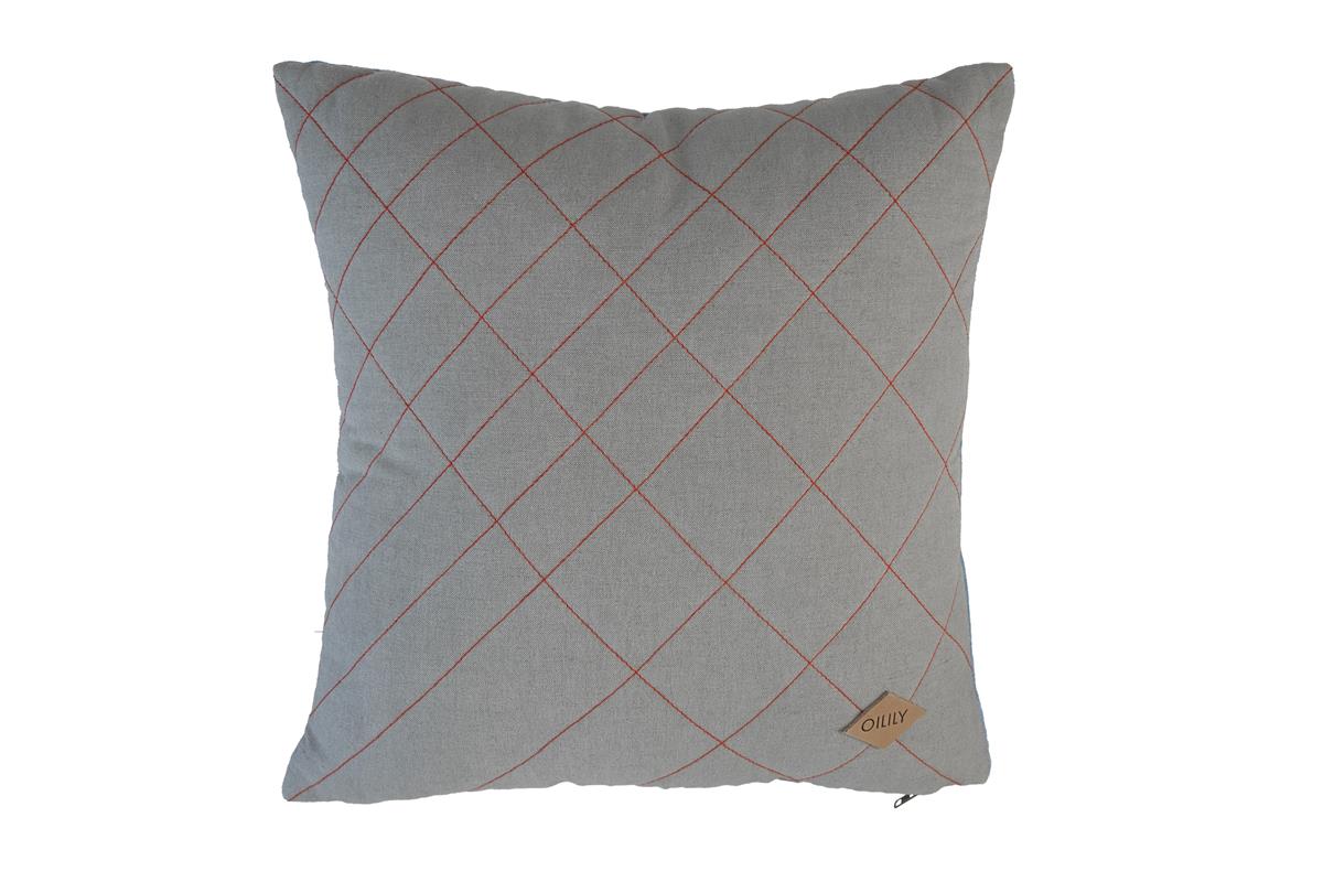 Oilily Marshmallow Sierkussen - 45x45 cm - Rood