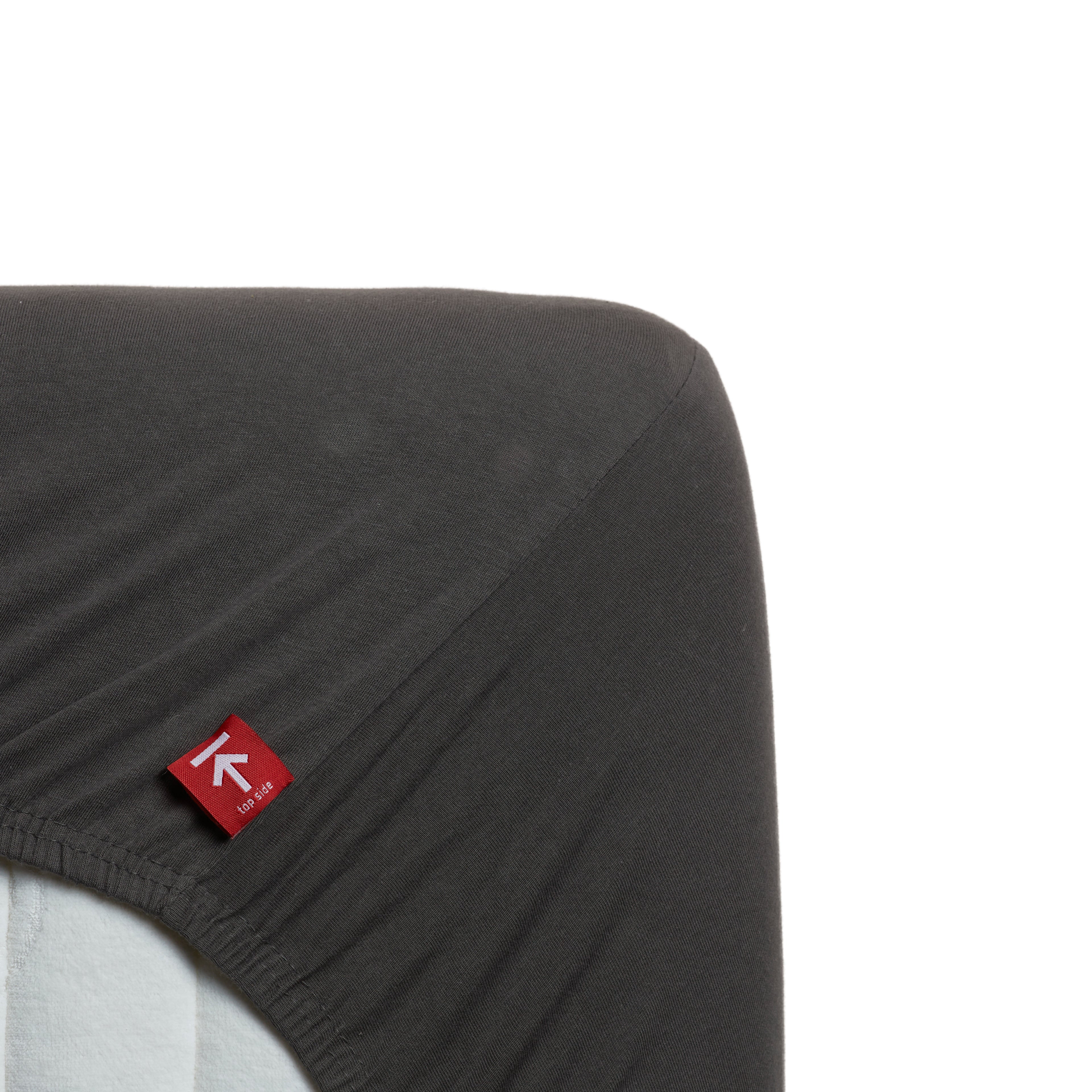 Beddinghouse Topper Fitted Sheet - Jersey Stretch - Anthracite