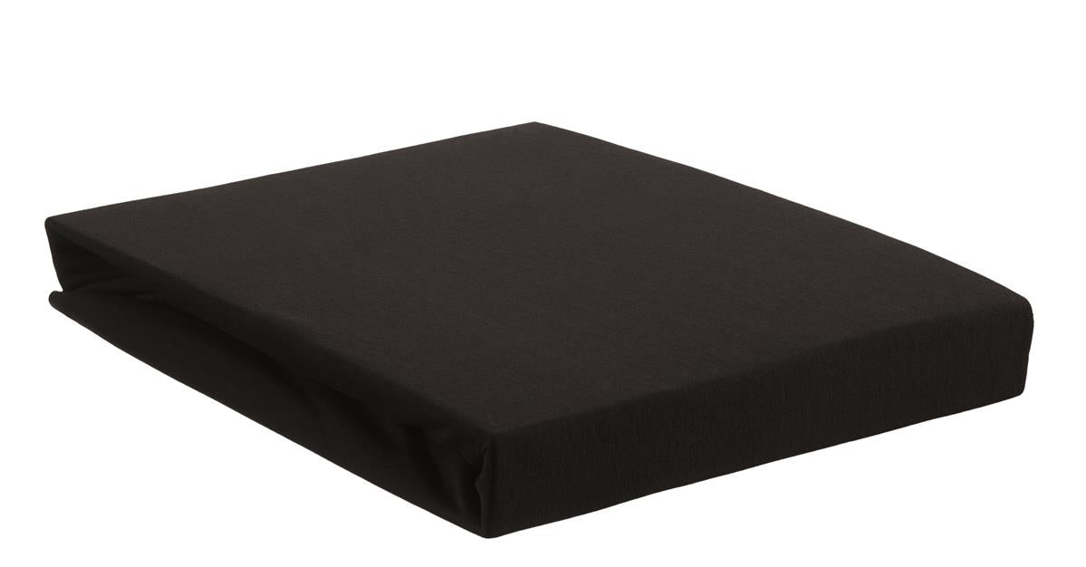 Beddinghouse Splittopper Hoeslaken - Jersey Stretch - Zwart