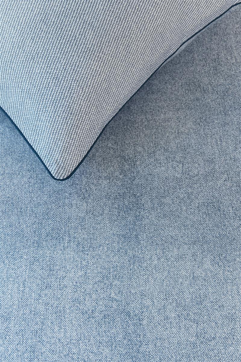 Riviera Maison Gingham dekbedovertrek - Blauw