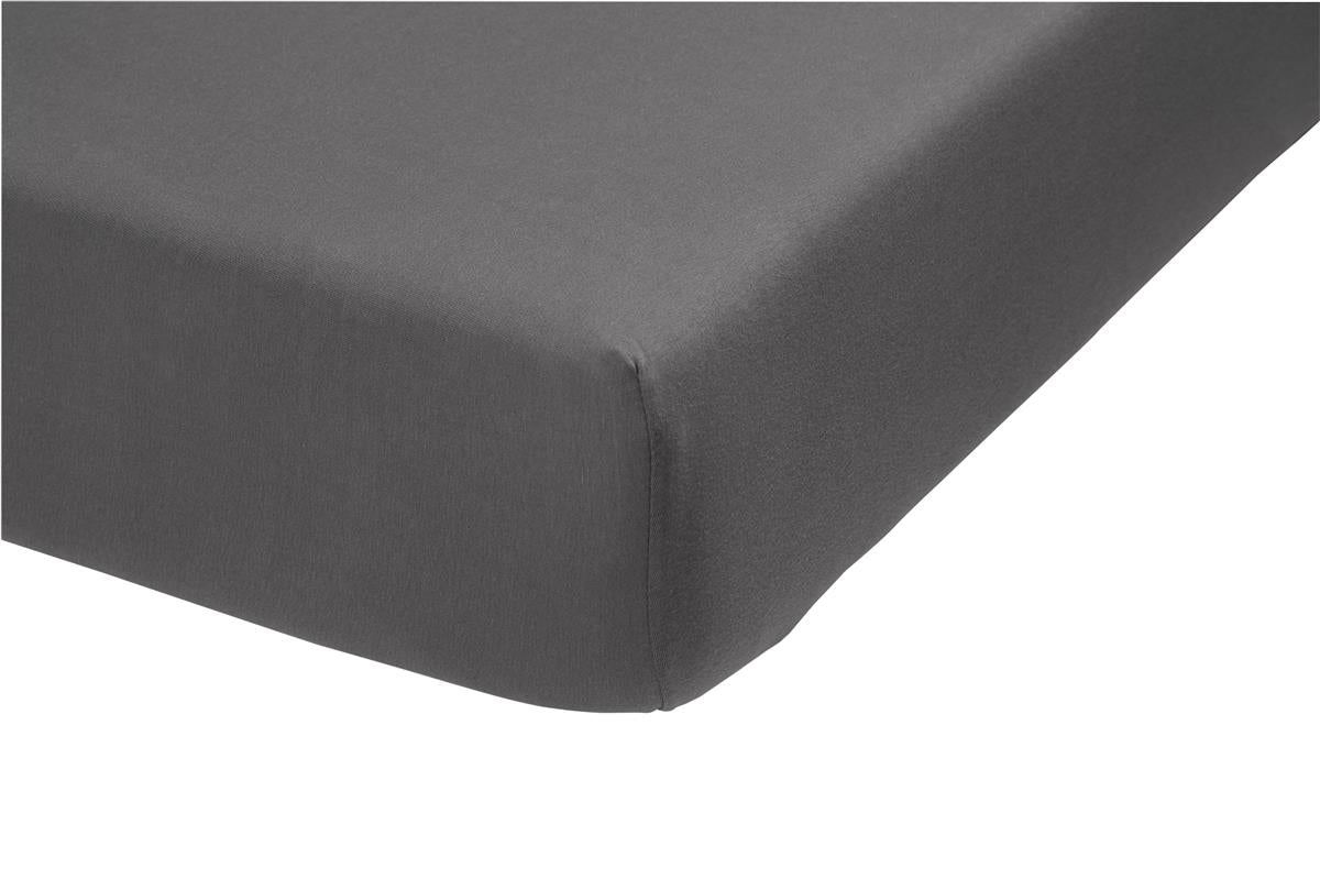 Ambiante Split Topper Fitted Sheet - Cotton - Anthracite