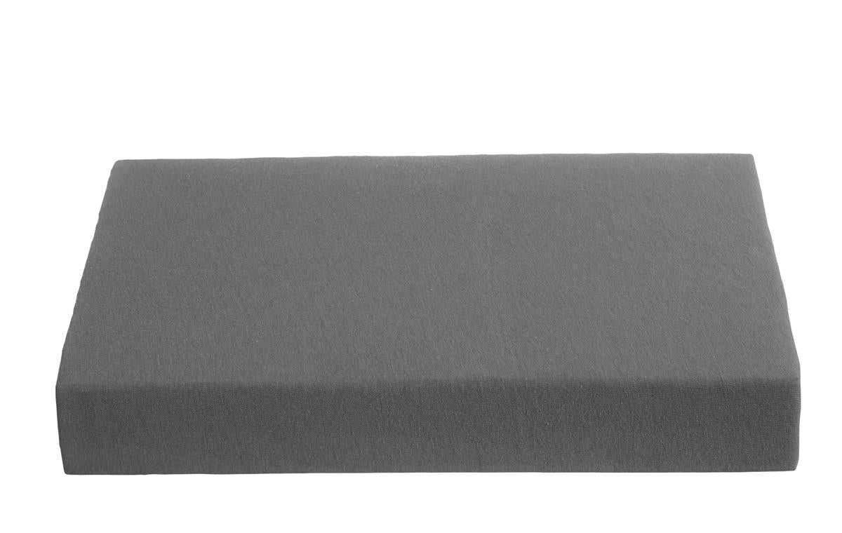 Ambiante Split Topper Fitted Sheet - Cotton - Anthracite