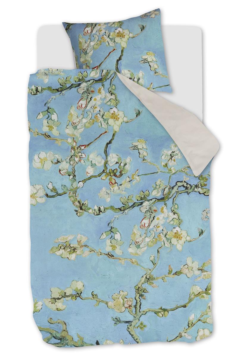 Beddinghouse x Van Gogh Museum Almond Blossom duvet cover - Blue