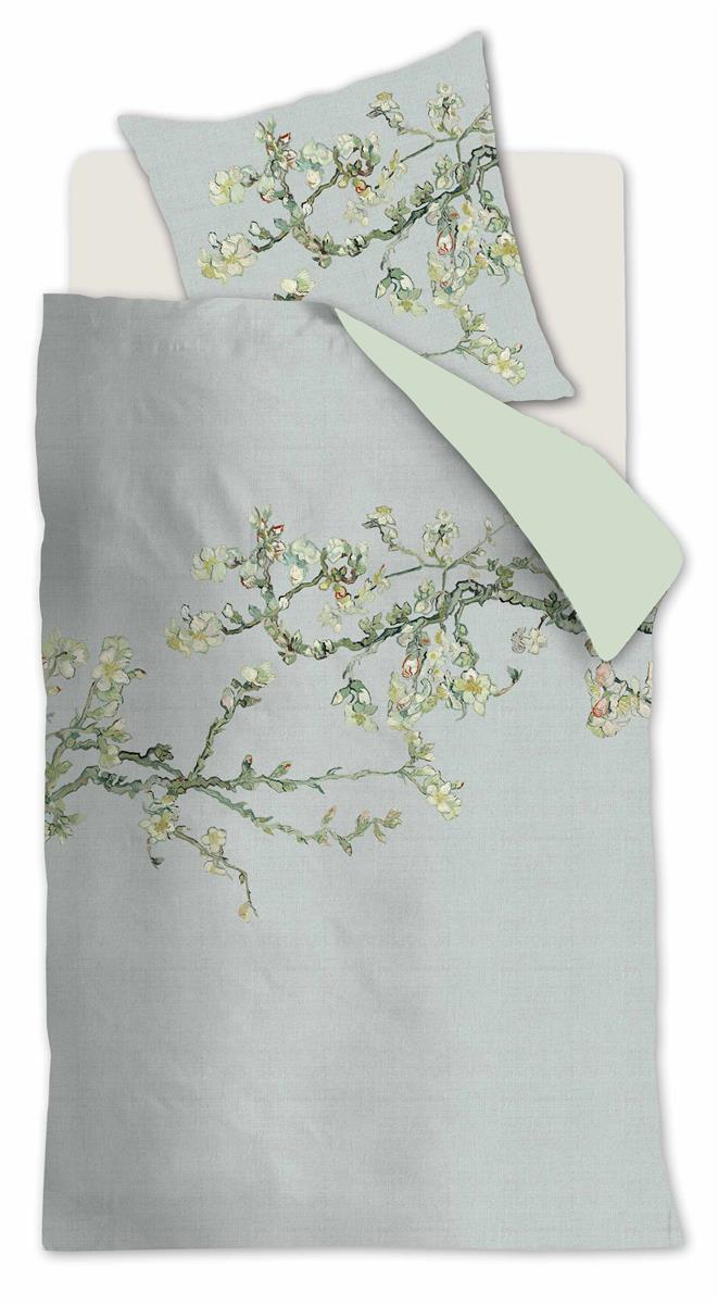 Beddinghouse x Van Gogh Museum Blossom dekbedovertrek - Grijs