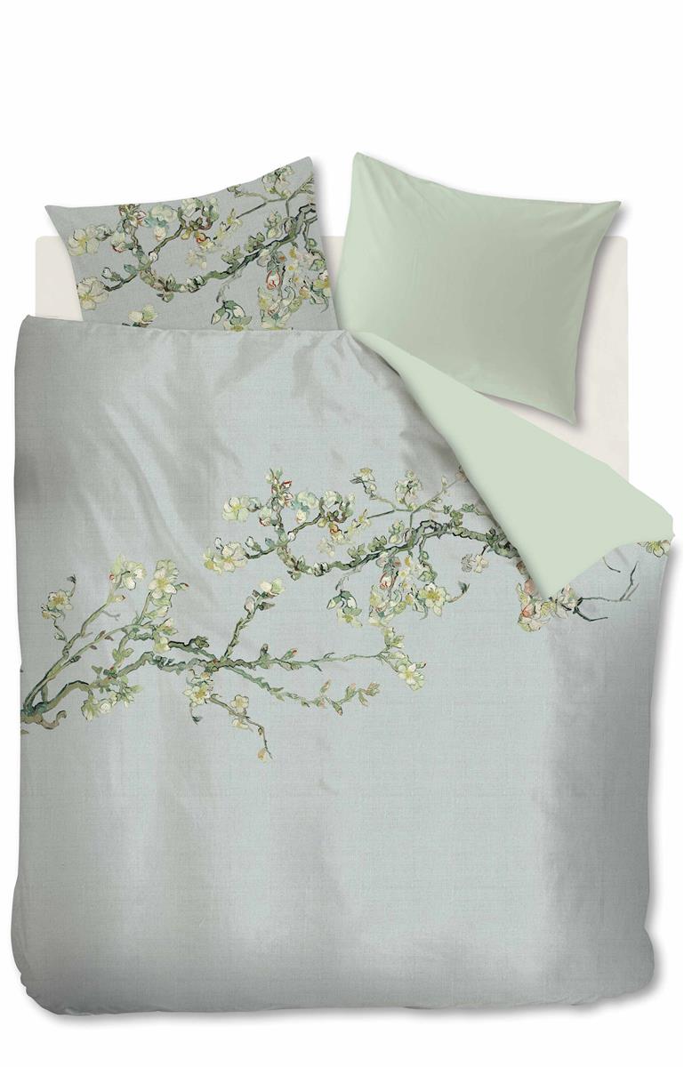 Beddinghouse x Van Gogh Museum Blossom dekbedovertrek - Grijs