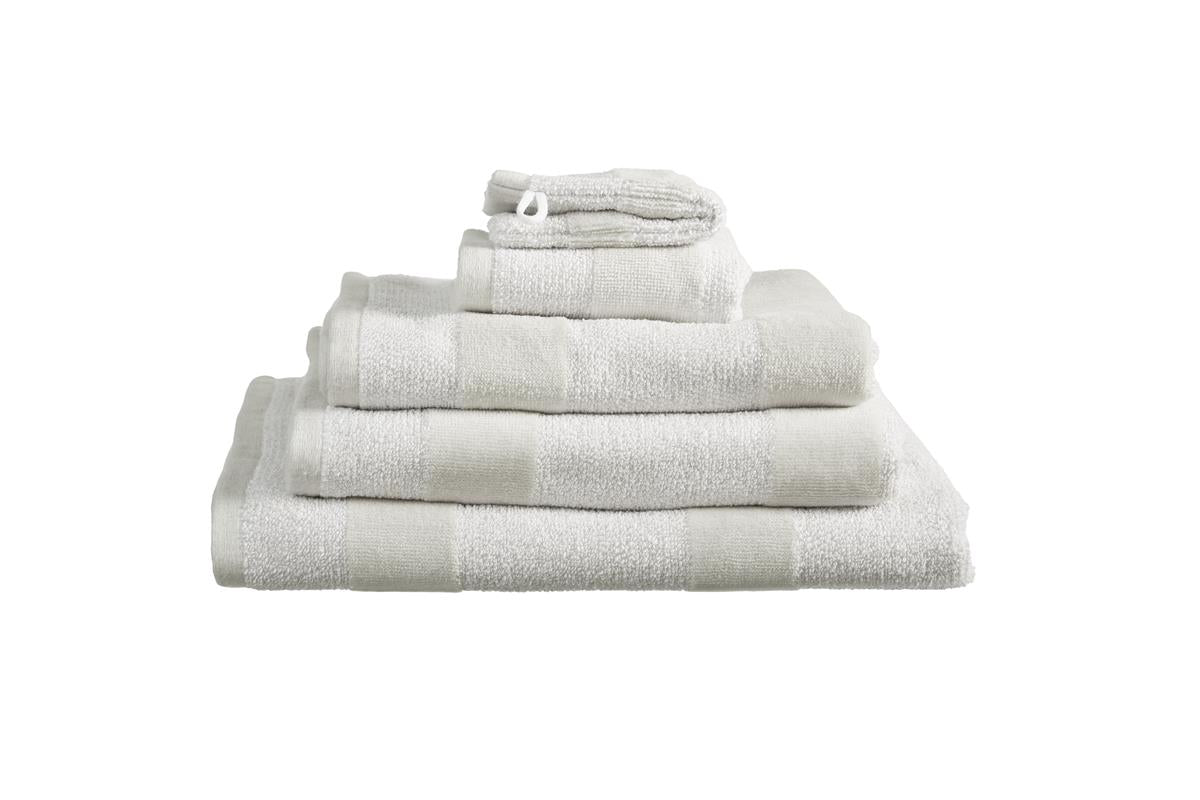Beddinghouse Sheer Stripe Bath Textiles - Sand