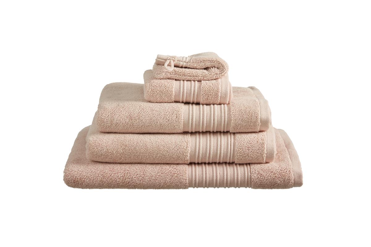 Beddinghouse Sheer Bath Textiles - Soft Pink