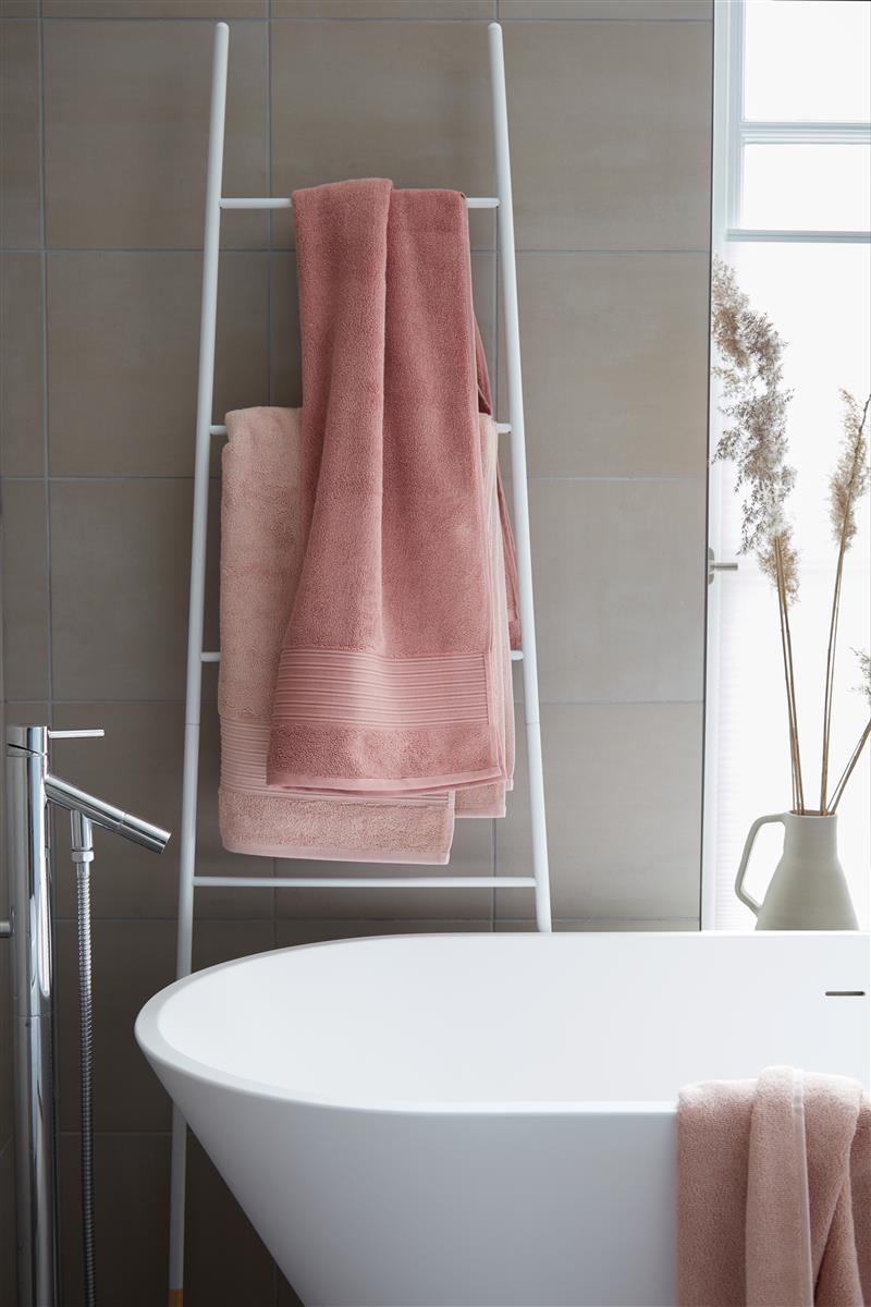 Beddinghouse Sheer Bath Textiles - Soft Pink
