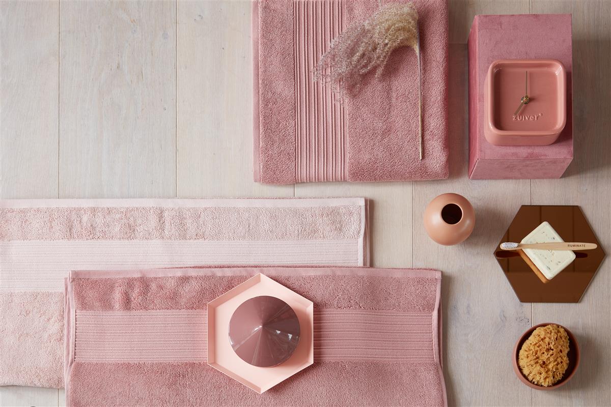 Beddinghouse Sheer Bath Textiles - Soft Pink