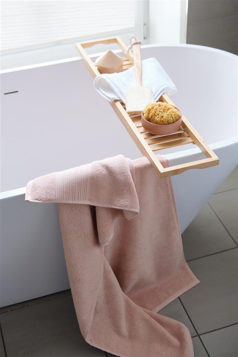 Beddinghouse Sheer Bath Textiles - Soft Pink