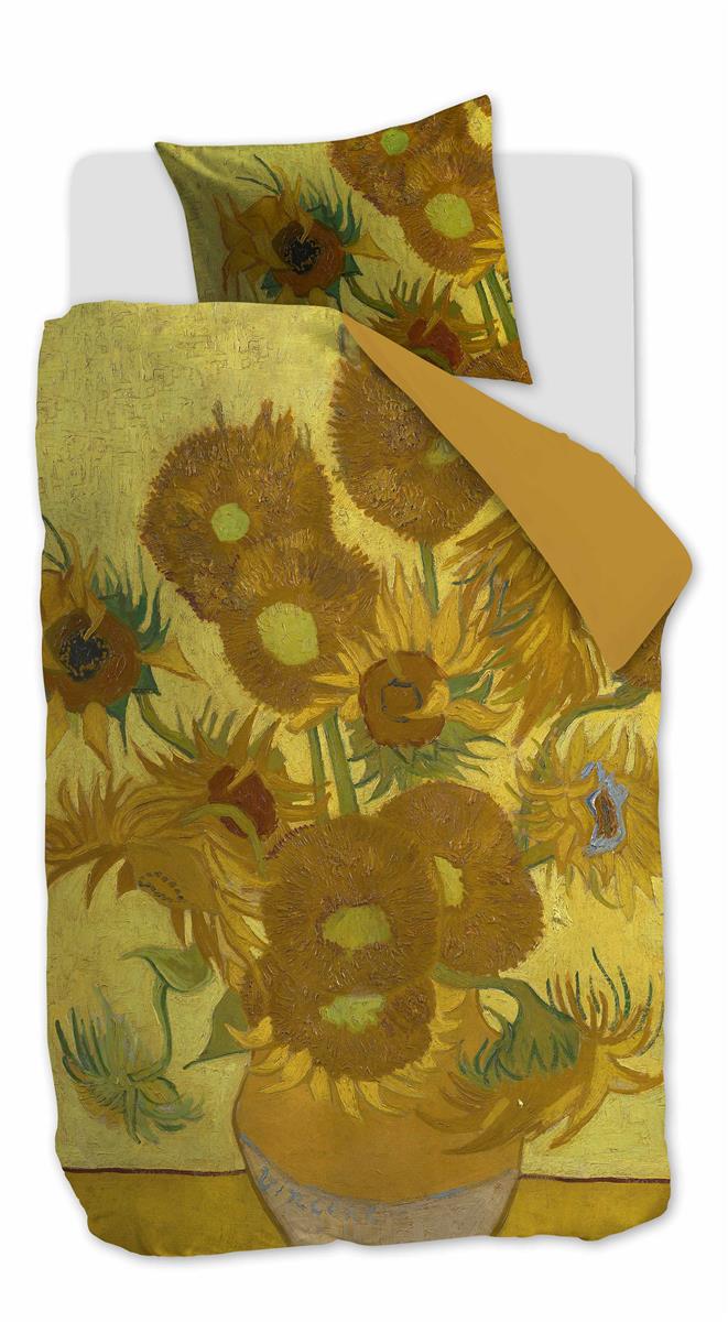 Beddinghouse x Van Gogh Museum Tournesol dekbedovertrek - Geel