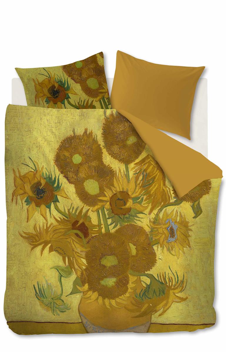 Beddinghouse x Van Gogh Museum Tournesol dekbedovertrek - Geel