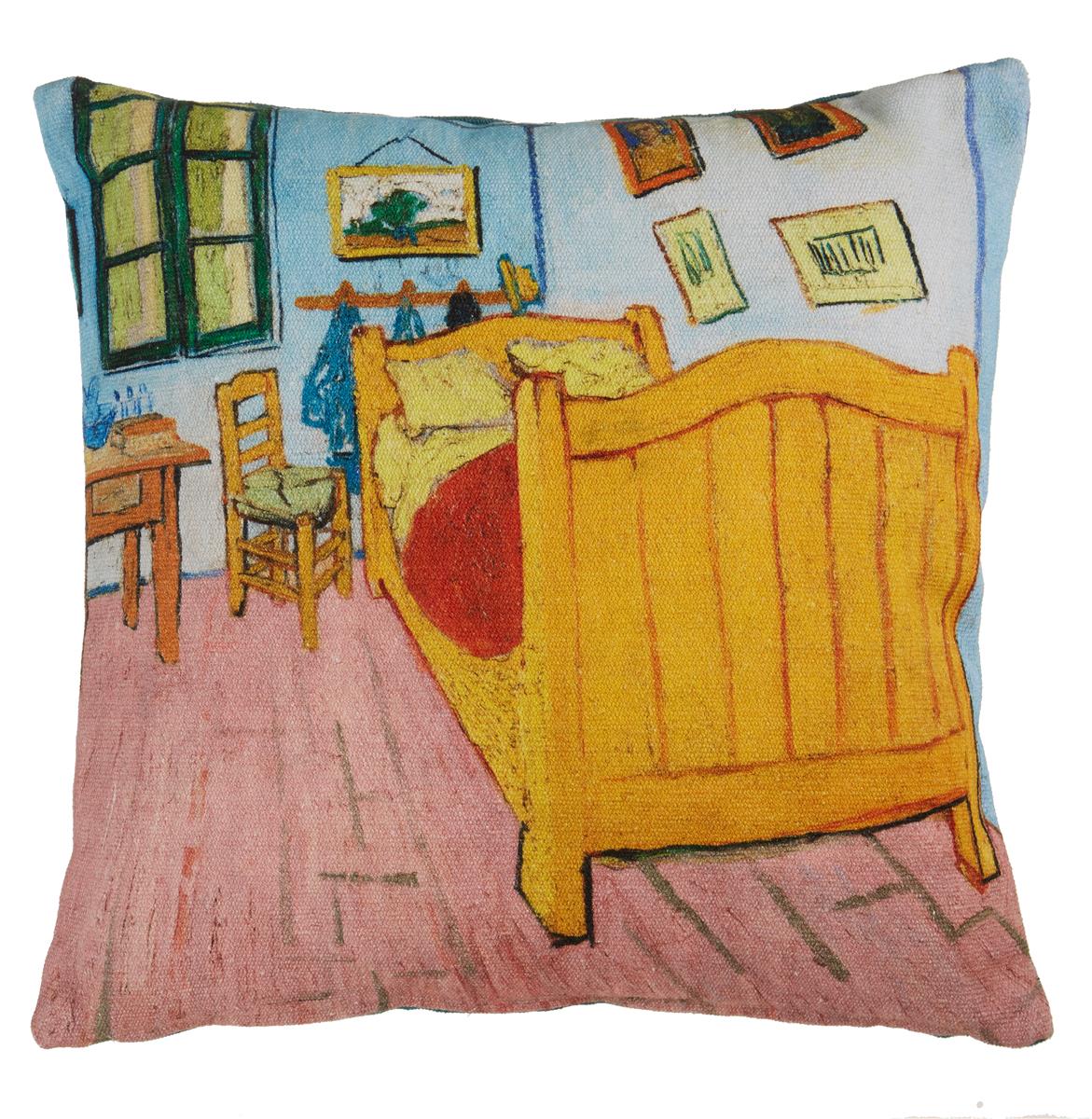 Beddinghouse x Van Gogh Museum Bedroom Sierkussen - 45x45 cm - Multi