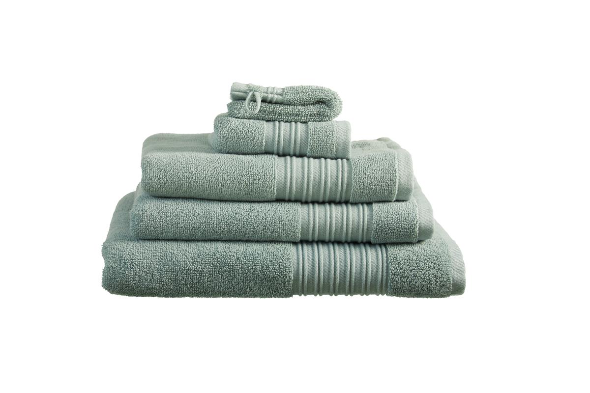 Beddinghouse Sheer Bath Textiles - Green