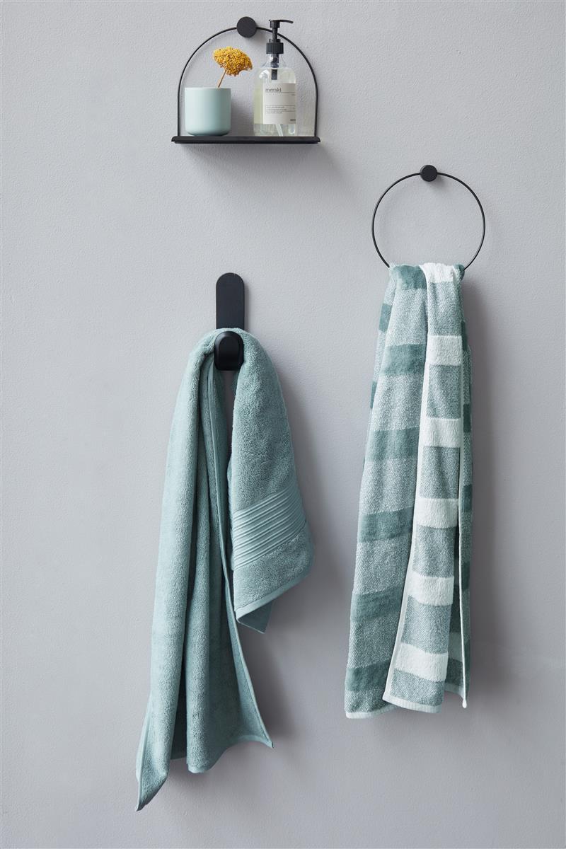 Beddinghouse Sheer Bath Textiles - Green