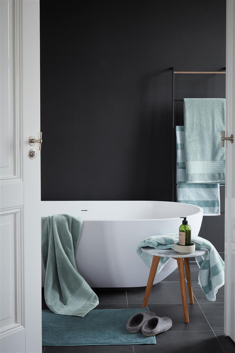 Beddinghouse Sheer Bath Textiles - Green