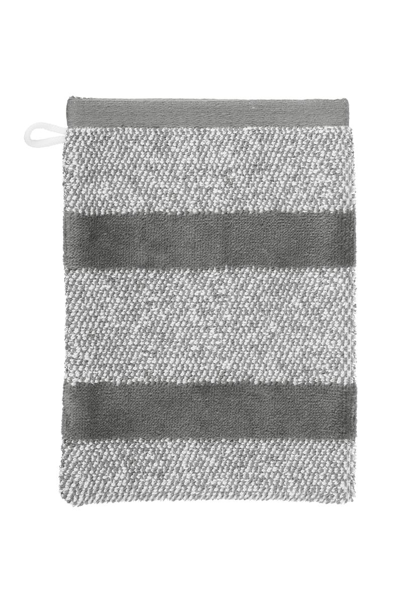 Beddinghouse Sheer Stripe Bath Textiles - Anthracite