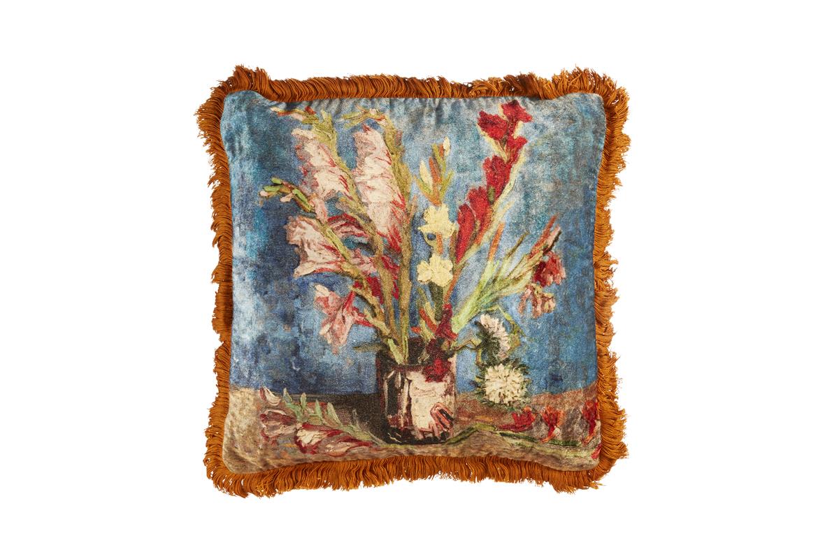 Beddinghouse x Van Gogh Museum Gladiolus Sierkussen - 45x45 cm - Multi