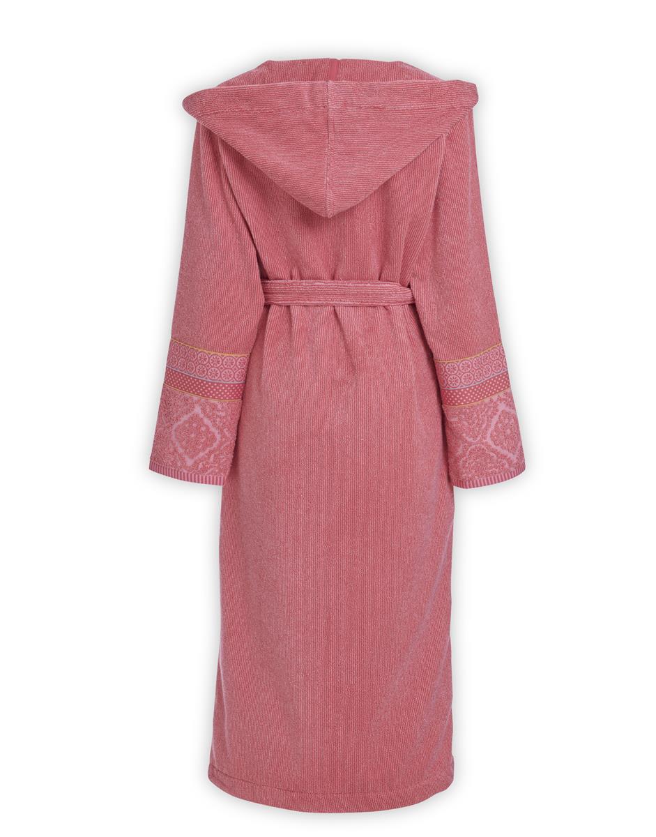 Pip Studio Soft Zellige Badjas - Koraalrood