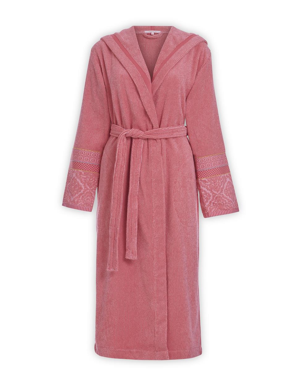 Pip Studio Soft Zellige Bathrobe - Coral Red