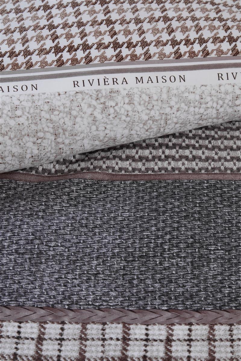 Riviera Maison Tailor dekbedovertrek - Antraciet