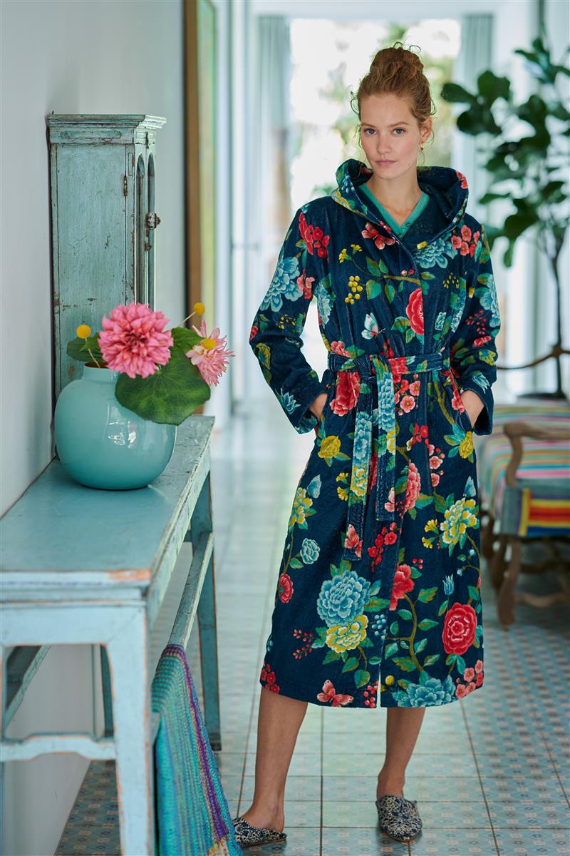 Pip Studio Good Evening Badjas - Donker Blauw