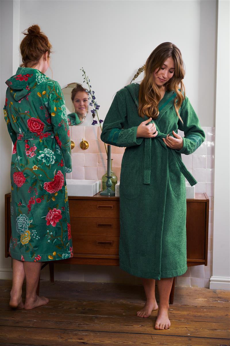 Pip Studio Good Evening Badjas - Groen