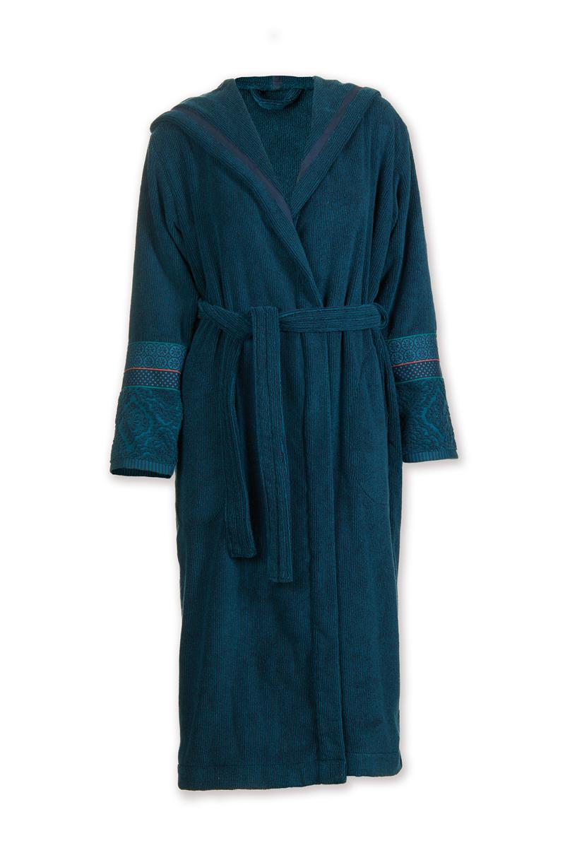 Pip Studio Soft Zellige Badjas - Donker Blauw