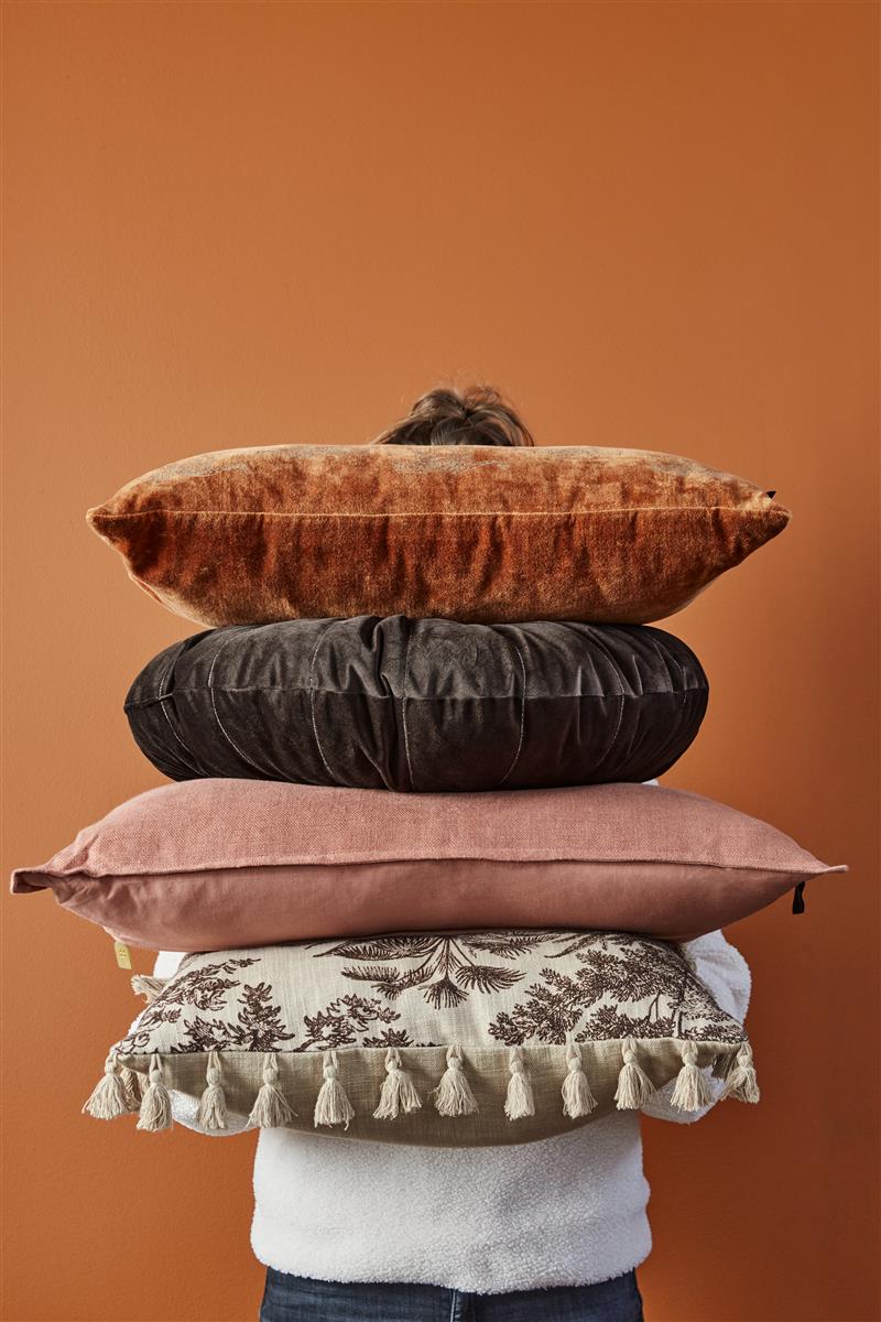 KAAT Amsterdam Mandarin Decorative Cushion - Brown