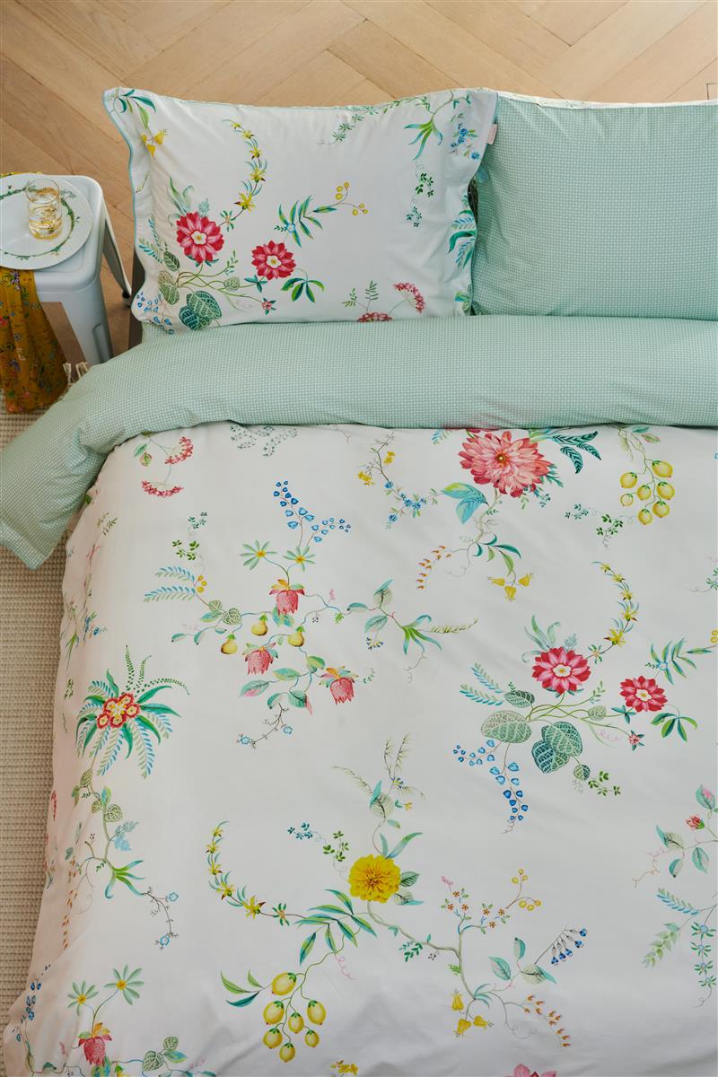 Pip Studio Fleur Grandeur dekbedovertrek - Wit