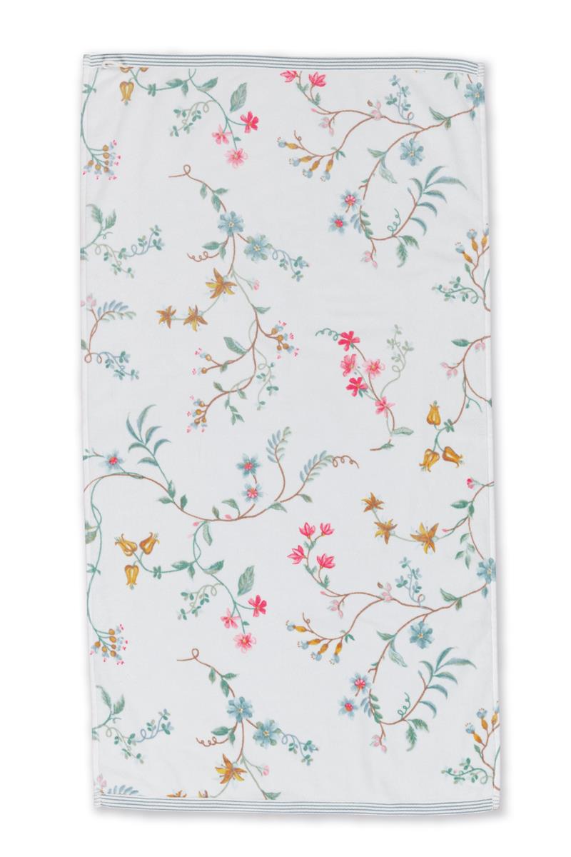 Pip Studio Les Fleurs Badtextiel - Wit