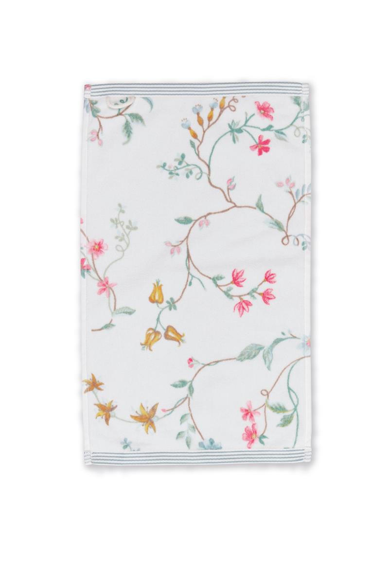 Pip Studio Les Fleurs Badtextiel - Wit