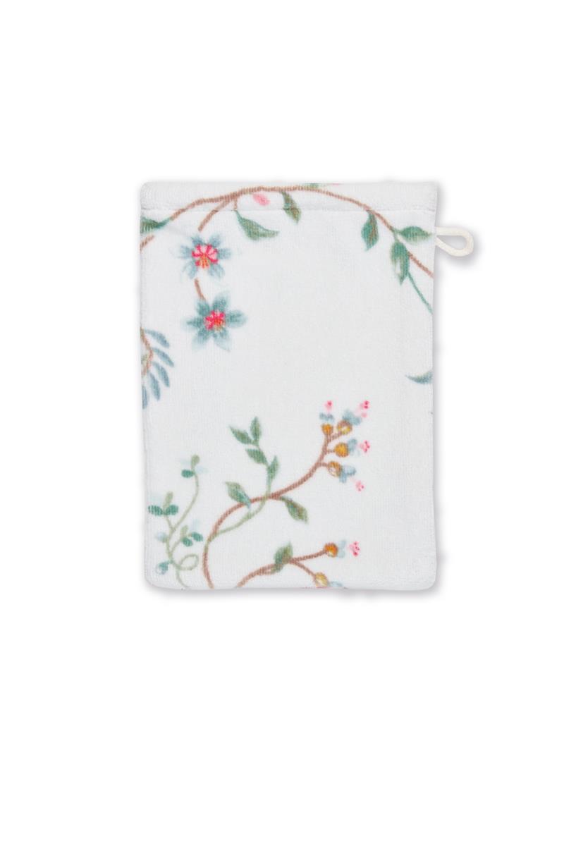 Pip Studio Les Fleurs Badtextiel - Wit