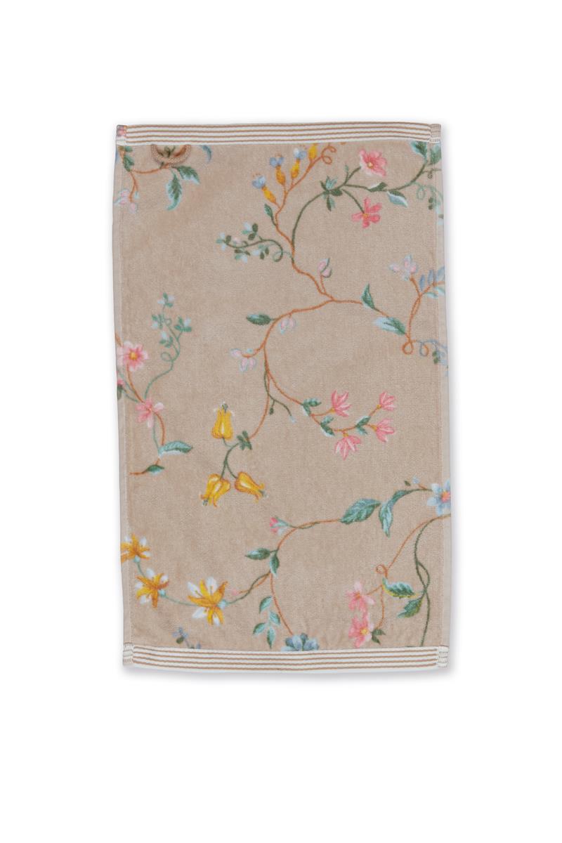 Pip Studio Les Fleurs Badtextiel - Khaki