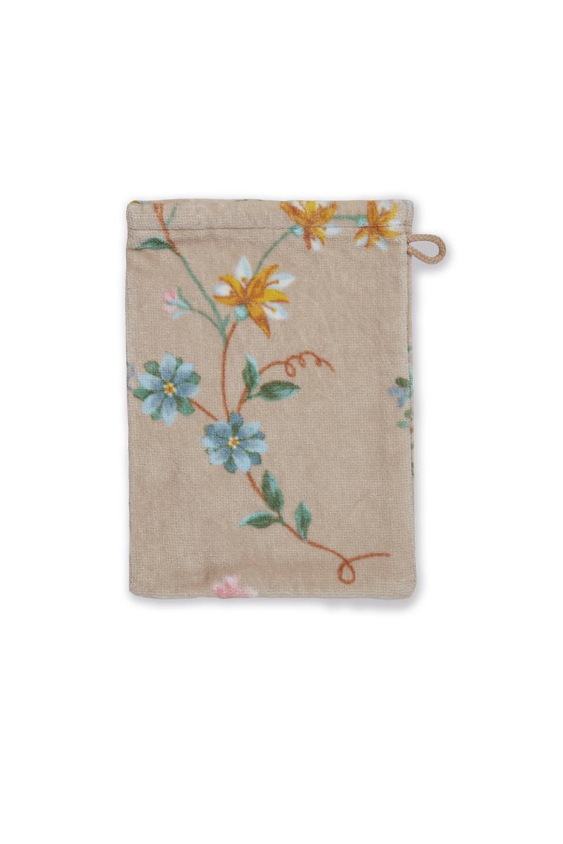 Pip Studio Les Fleurs Badtextiel - Khaki