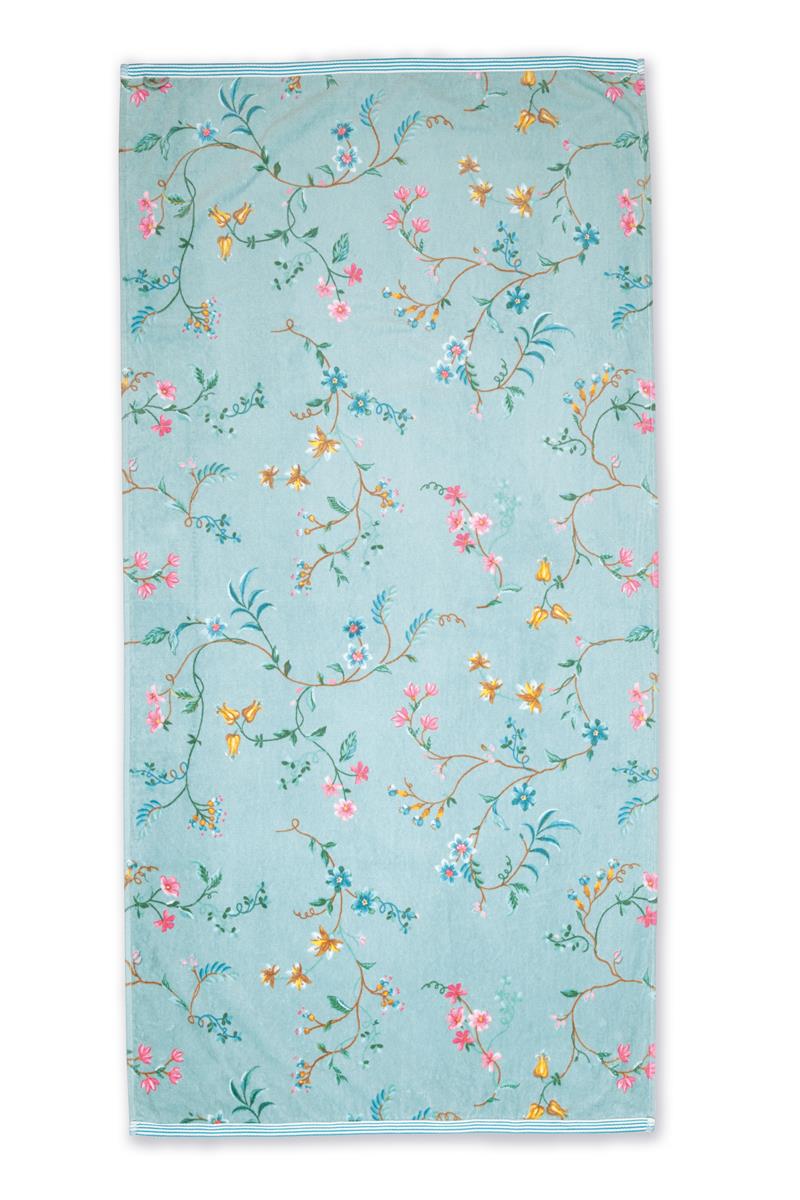 Pip Studio Les Fleurs Badtextiel - Blauw