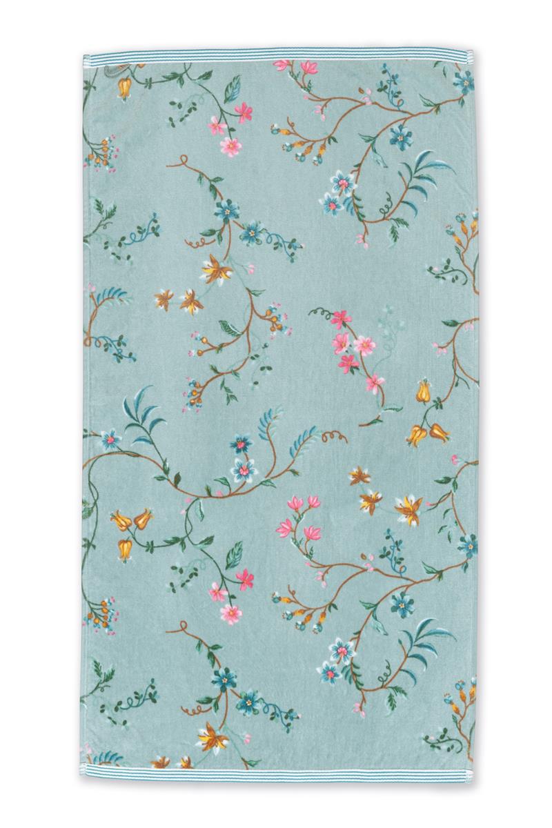Pip Studio Les Fleurs Badtextiel - Blauw